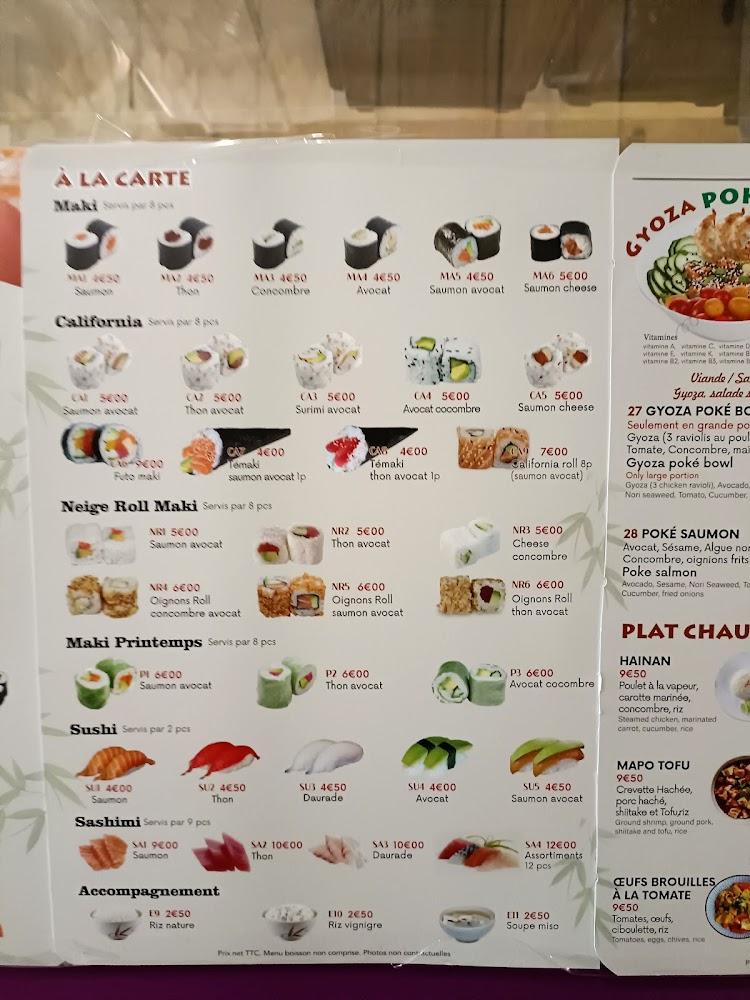 Choy - Menu Image 1